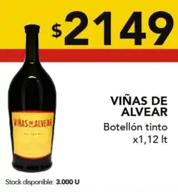 Nini Mayorista Viñas de alvear botellón tinto oferta