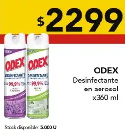 Nini Mayorista Odex desinfectante en aerosol oferta