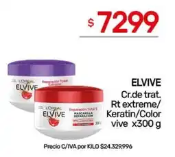 Nini Mayorista Elvive cr.de trat. rt extreme/ keratin/color vive oferta