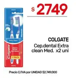 Nini Mayorista Colgate cep.dental extra clean med. oferta