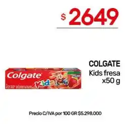 Nini Mayorista Colgate kids fresa oferta