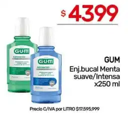 Nini Mayorista Gum enj.bucal menta suave/intensa oferta