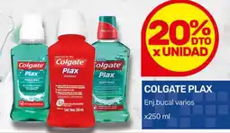 Nini Mayorista Colgate plax enj.bucal varios oferta