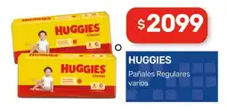 Nini Mayorista Huggies classic pañales regulares varios oferta