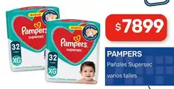 Nini Mayorista Pampers pañales supersec varios talles oferta