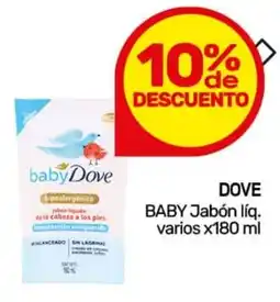 Nini Mayorista Dove baby jabón líq. varios oferta