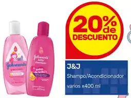 Nini Mayorista J&j shampo/acondicionador varios oferta