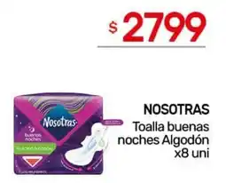 Nini Mayorista Nosotras toalla buenas noches algodón oferta