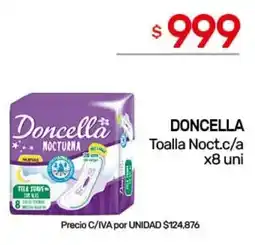 Nini Mayorista Doncella toalla noct.c/a oferta