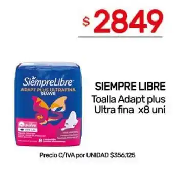 Nini Mayorista Siempre libre toalla adapt plus ultra fina oferta
