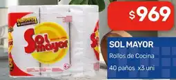 Nini Mayorista Sol mayor rollos de cocina oferta