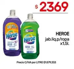 Nini Mayorista HEROE jab.liq.p/ropa oferta