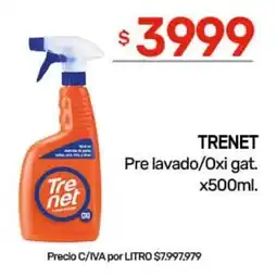 Nini Mayorista Trenet pre lavado/oxi gat. oferta