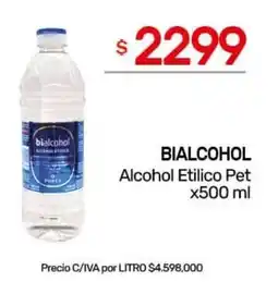 Nini Mayorista Bialcohol alcohol etilico pet oferta