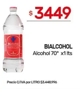 Nini Mayorista Bialcohol alcohol 70° oferta
