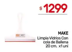 Nini Mayorista Make limpia vidrios con cola de ballena oferta