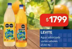 Nini Mayorista Levite agua saborizada varios sabores oferta