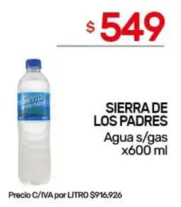 Nini Mayorista Sierra de los padres agua s/gas oferta