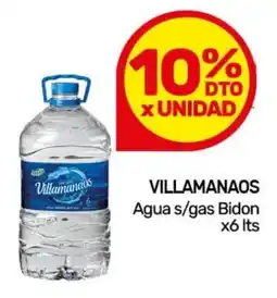 Nini Mayorista Villamanaos agua s/gas bidon oferta