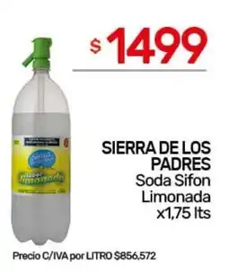 Nini Mayorista Sierra de los padres soda sifon limonada oferta