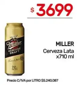 Nini Mayorista Miller cerveza lata oferta