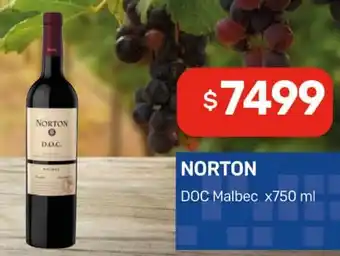 Nini Mayorista Norton doc malbec oferta
