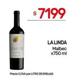 Nini Mayorista La linda malbec oferta