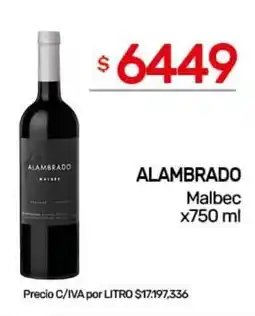 Nini Mayorista Alambrado malbec oferta