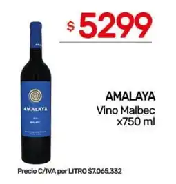 Nini Mayorista Amalaya vino malbec oferta