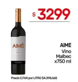 Nini Mayorista Aime vino malbec oferta