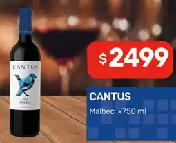 Nini Mayorista Cantus malbec oferta
