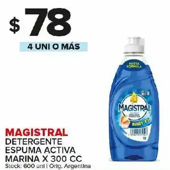 Carrefour Detergente magistral espuma activa 300cc oferta