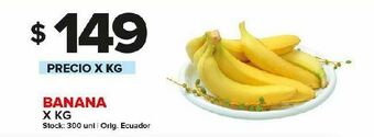 Carrefour Banana x kg oferta