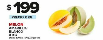 Carrefour Melón amarillo/blanco kg oferta