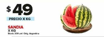 Carrefour Sandía x kg oferta