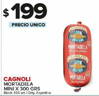 Carrefour Mortadela cagnoli mini 300g oferta