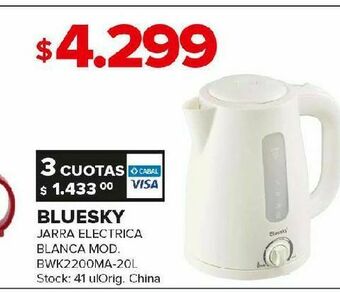 Carrefour Jarra electrica bluesky oferta