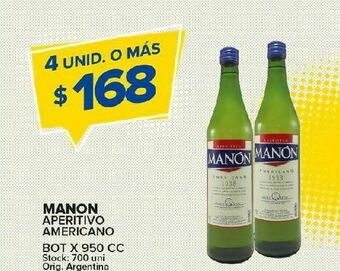 Carrefour Aperitivo americano manon 950cc oferta