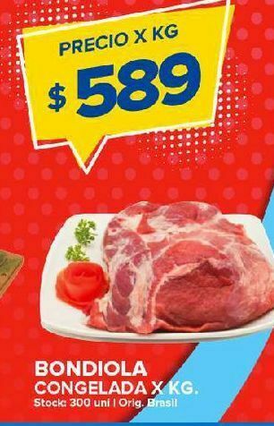 Carrefour Maxi Bondiola x kg oferta
