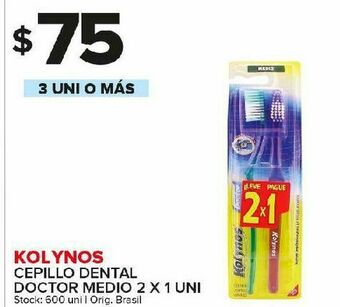 Carrefour Maxi Cepillo dental kolynos doctor medio 2x1 oferta