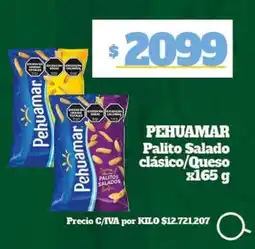 Nini Mayorista Pehuamar palito salado clásico/queso oferta