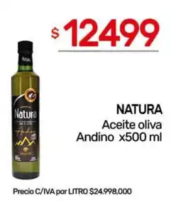 Nini Mayorista Natura aceite oliva andino oferta
