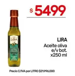 Nini Mayorista Lira aceite oliva e/v bot. oferta