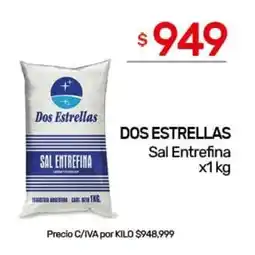 Nini Mayorista Dos estrellas sal entrefina oferta