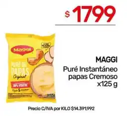 Nini Mayorista Maggi puré instantáneo papas cremoso oferta