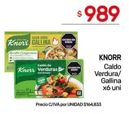 Nini Mayorista Knorr caldo verdura/ gallina oferta