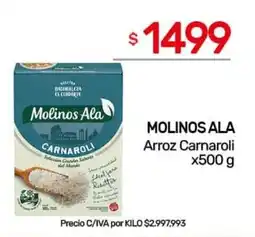 Nini Mayorista Molinos ala arroz carnaroli oferta