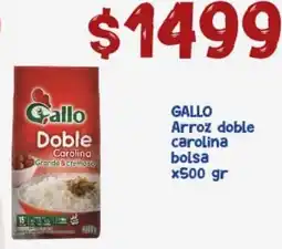Nini Mayorista Gallo arroz doble carolina bolsa oferta