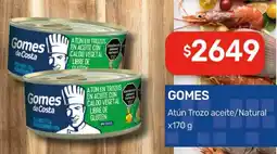 Nini Mayorista Gomes atún trozo aceite/natural oferta