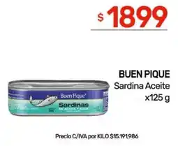 Nini Mayorista Buen pique sardina aceite oferta